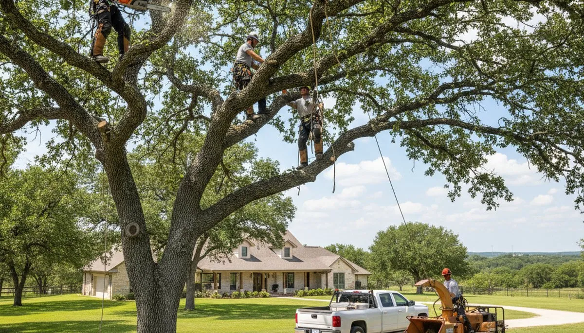 Austin, TX tree service team providing professional tree care for local residential and commercial properties